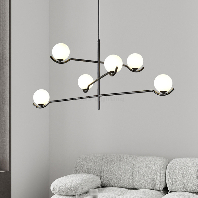 Contemporary Style Interior Decorative Lighting Modern Led Chandelier for Living Room Dining Pendent Lamp