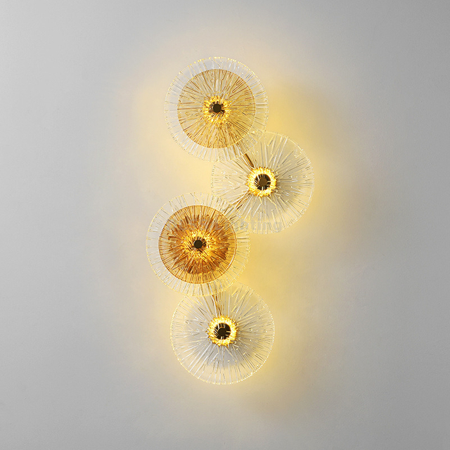 Modern Style Glass Body Led Wall Lamps Home Decor Bedroom Living Room Led Wall Light
