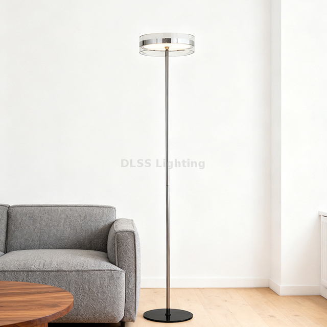 Wholesale Modern Floor Lighting Decorative Ring Large Hotel Lamp For Home Dining Living Room Led Floor Lamp