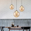 Modern Style Led Pendant Lamp for Home Living Room Decor Light Glass Lighting Glass Lamp Shade Chandelier