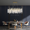 Nordic Style Chandelier Hotel Decorative Led Pendant Lamp Bedroom Indoor Home Living Room Modern Crystal Chandelier