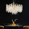 Nordic Style Led Chandelier Home Living Indoor Decor Lighting Room Crystal Chandelie Lighting