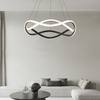 Modern Design Style Aluminum Chandelier Lighting Hotel Indoor Decoration Acrylic Pendant Lamp Home Decor LED Chandelier