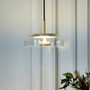 Residential Glass Shade LED Pendant Lamp Dinning Room Lamps for the Kitchen 9965
