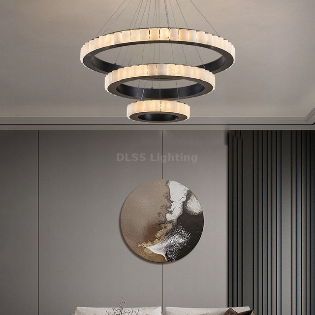 Hotel Decoration Marble Pendant Lighting Modern Style Home Decor Chandelier Bedroom Kitchen Led Pendant Lamp