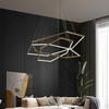Modern Design Style Chandelier Lighting Hotel Indoor Decoration Led Pendant Lamp Home Decor Stainless Steel Body Chandeliers