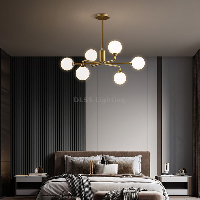 Wholesale Iron Modern Chandelier Lighting for Home Decor Pendant Lamp Indoor Living Room Led Chandeliers