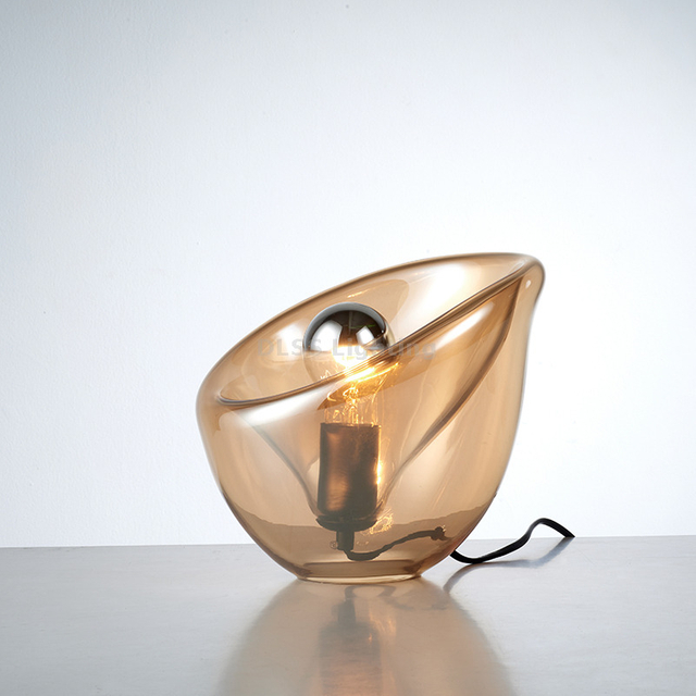 Hotel Table Light Customized Luxury Indoor Home Decor Lighting Room Glass Modern Table Lamp