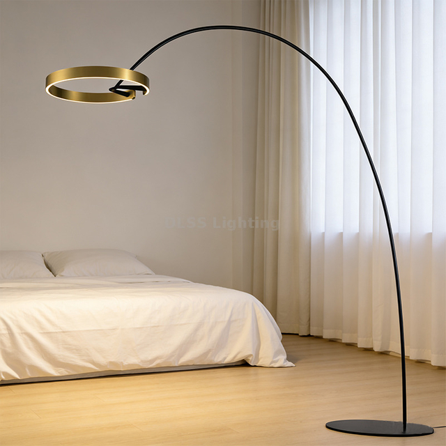 Nordic creativity Simple Personality Iron Art Home Decor Modern Floor Lighting