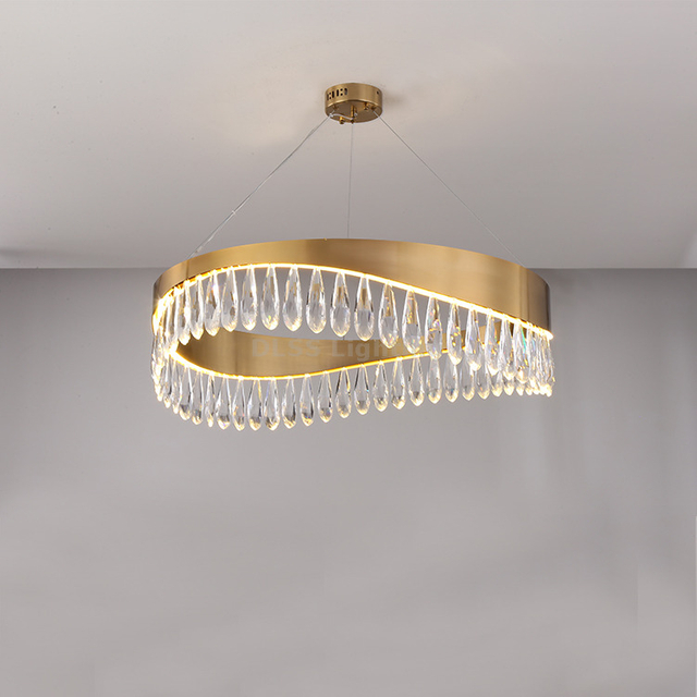 Design Luxury Led Lighting Modern Pendant Light Indoor Dining Living Room Decoration Chandelier