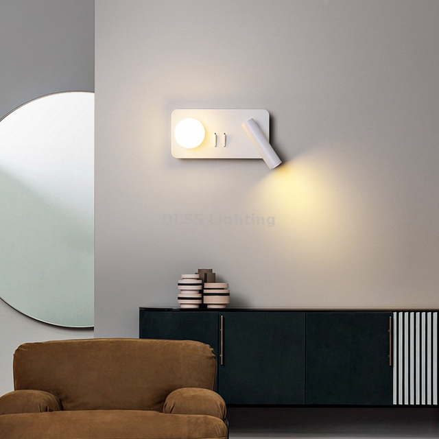Wholesale Wall Light for Hotel Decor Bedroom Hallway Bedside Indoor Home up Down Living Room Modern Led Wall Lamp
