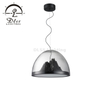 9260 Glass Shade Modern Cord Ceiling Lamp Fixture Led Pendant Lighting