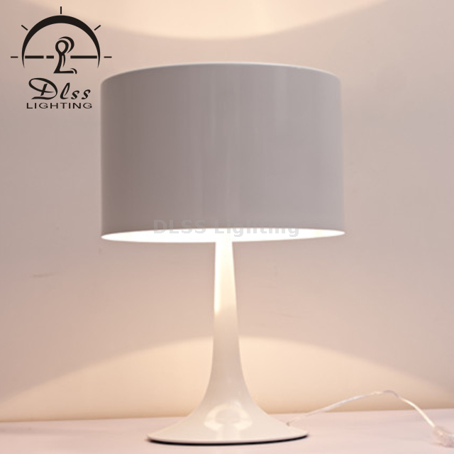 Black Standing Floor Lamp - Tall Pole Light for Living Room Or Bedroom- Modern Upright Light with Drum