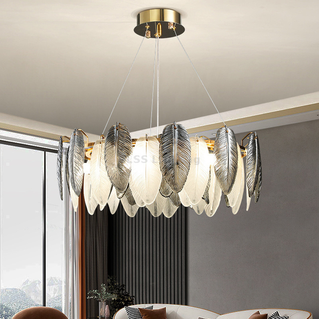 Nordic Style Home Decor Glass Light Bathroom Pendant Lights Modern Kitchen Chandelier Light