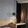 Modern Chandelier Pendant Lamp Iron Marble Lobby Hotel Hall Decorative Decorative Led Pendant Lighting
