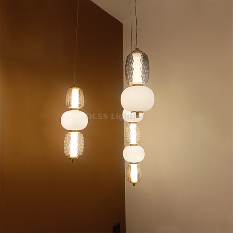 Modern Style Pendant Lamp Home Decor Chandelier Kitchen Glass LED Pendant Lighting