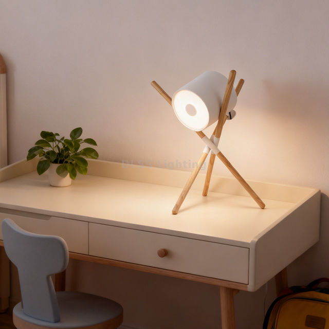 Wholesale Table Lighting Home Indoor Hotel Decorative White Black Modern Led Table Lamp