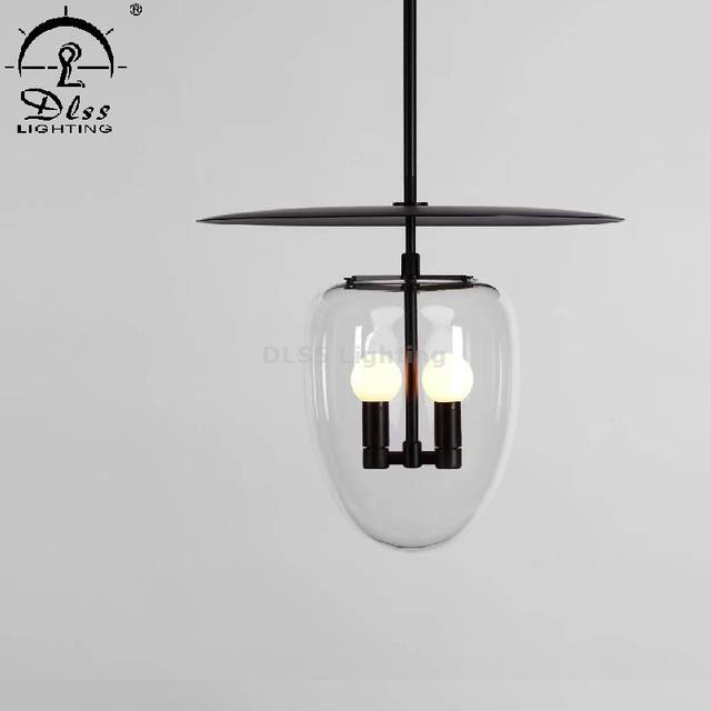 Brand Creative Decoration Clear Glass Island Pendant Lights