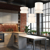 Simple Design Modern Style Home Decor Pendant Lamp Hotel Dining Room Glass Decor Led Pendant Lighting