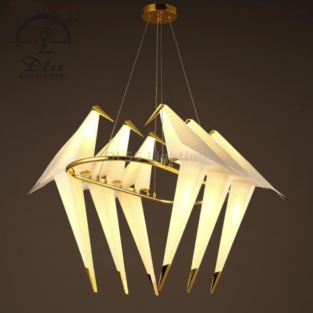 Lighting Expert Birds Group Chandelier Megnatic Birds LED Pendant Lighting