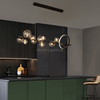 Modern Style Glass Lighting Home Indoor Kitchen Decorative Led Chandeliers