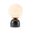 Modern Style Fancy Home Decor Lighting Marble Glass Design LED Table Lamp