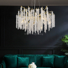 Nordic Style Chandelier Hotel Decorative Led Pendant Lamp Bedroom Indoor Home Living Room Modern Crystal Chandelier