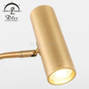 One Stop Solution Luminaires Marble Base LED Floor Lamp, 1 Light, Brass Gold