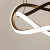 Modern Design Style Aluminum Chandelier Lighting Hotel Indoor Decoration Acrylic Pendant Lamp Home Decor LED Chandelier