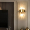 Wholesale Contemporary Style Led Wall Lights for Hotel Indoor Living Room Decor Glass Design Modern Wall Lamp