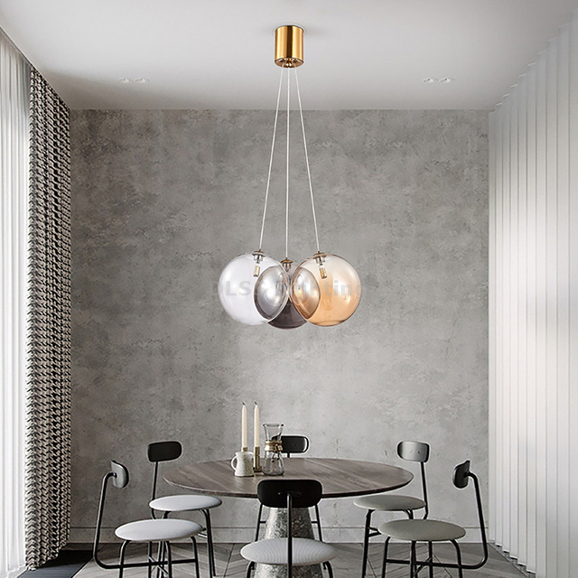 Modern Style Hotel Pendant Lighting Kitchen Glass Pendant Lights Home Decor Led Pendant Lamp