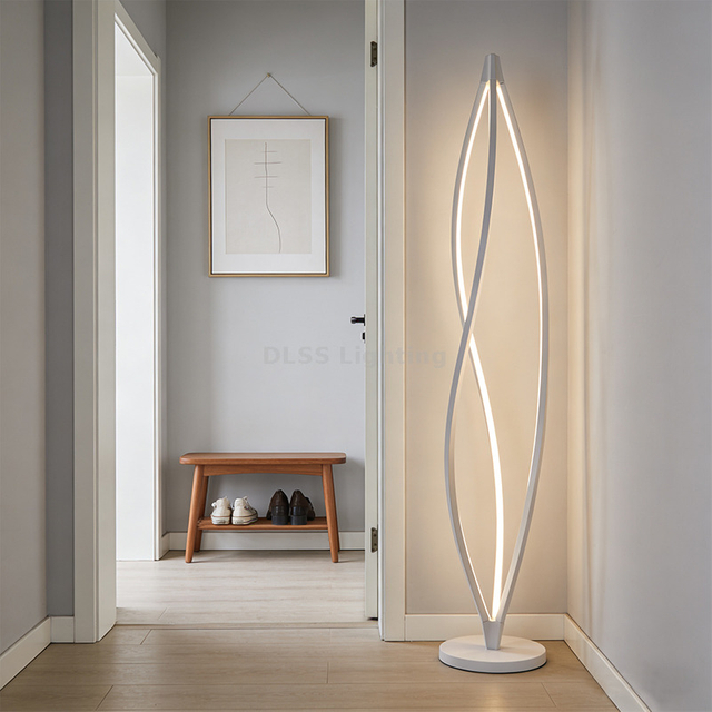 Nordic Led Floor Lighting creativity Simple Personality Iron Art Home Decor Modern decoration Floor Lighting