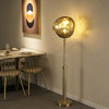 Nordic Floor Lamp Golden Color IndoorLights For Home Decor Acrylic Modern Floor Lighting