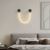 Hotel Wall Lamp Room Bedroom Surface Mounted Silicone Gold Design Home Decor Modern Led Wall Lighting
