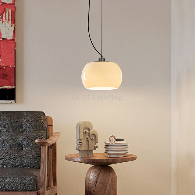 Modern Style Hotel Pendant Lighting Indoor Kitchen Glass Body Pendant Lights Home Decor Led Pendant Lamp
