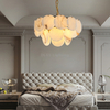Circular Luxury Style Hotel Decoration Marble Pendant Lighting Modern Home Decor Chandelier Bedroom Kitchen Led Pendant Lamp