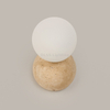 Modern Style Round Stone Decorative Wall Lamps for Home Decor Led Lighting Bedroom Living Room Wall Lamp