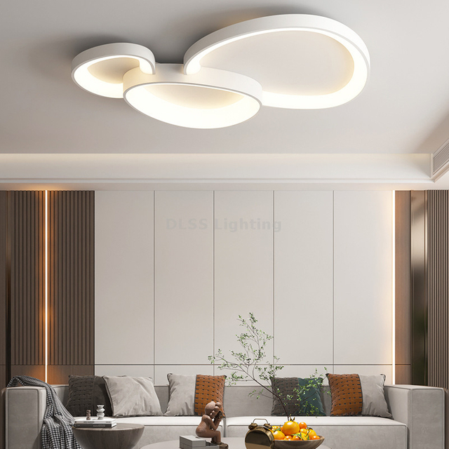 Modern Style Led Ceiling Lamp Simple Design Indoor Home Interior Dining Restaurant Bedroom Decoration LED Ceiling Lighting