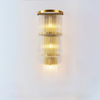 Decorative Style Crystal Wall Lighting Hotel Bedside Interior Sconce Light Living Room Home Decor Modern Wall Lamps