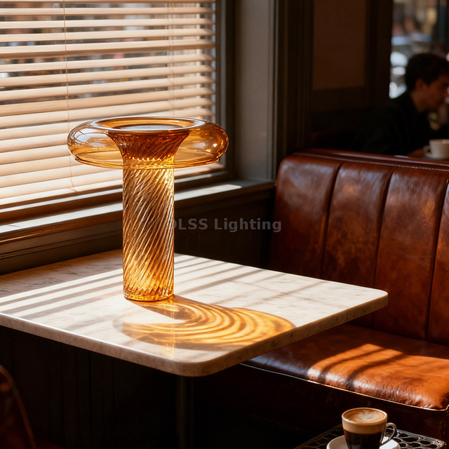 New Design Table Lamps Simple DIY Style Contemporary Indoor Living Room Glass Modern Decoration Led Table Lamps