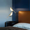 Vivid Bird Pendants Light Pendant Lamp Bird in a Loop LED Chandelier 