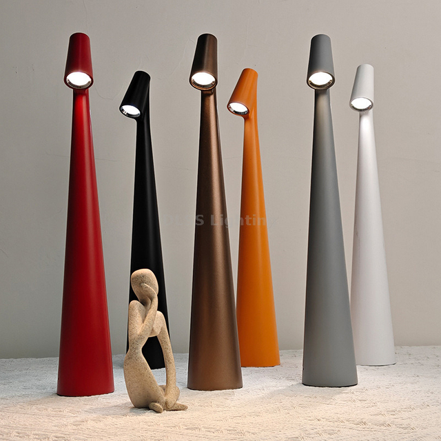 Hotel Decor Led Table Light Big Cone Base Desk Home Decor Bedroom Reading Modern Table Lamp