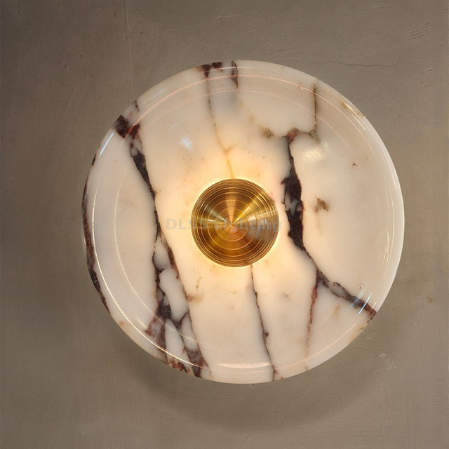 Modern Style Marble Wall Light Cheaper Home Decor Indoor wall lamps Interior Mounted Bedroom Metal Led Wall Lighting