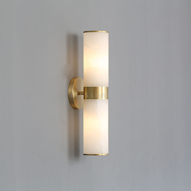 Modern Style Hotel Decor Led Wall Lighting Bedroom Hallway Bedside Indoor Home up Down Living Bedroom Marble Led Wall Lamp