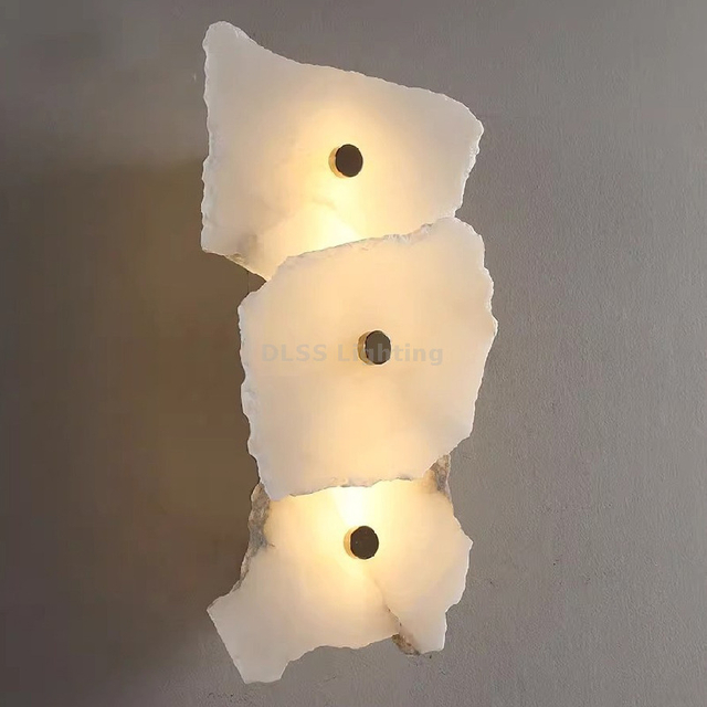 Modern Style Hotel Decor Led Wall Lighting Bedroom Hallway Bedside Indoor Home up Down Living Room Marble Led Wall Lamp