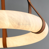 Circular Style Hotel Decoration Marble Pendant Lighting Modern Style Home Decor Chandelier