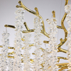 Nordic Style Chandelier Hotel Decorative Led Pendant Lamp Bedroom Indoor Home Living Room Modern Crystal Chandelier