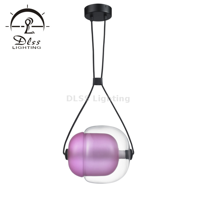 9129P Modern Minimalist Style Pendant Light Creative Art Glass Pendant Lamp