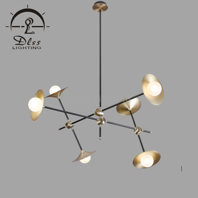 Guzhen Lighting Sputnik Chandelier, 12 Lights Modern Ceiling Light for Bedroom,Living Room,Dining Room
