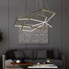 Modern Design Style Chandelier Lighting Hotel Indoor Decoration Led Pendant Lamp Home Decor Stainless Steel Body Chandeliers